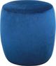 TOV Furniture Willow Navy Velvet Ottoman-0
