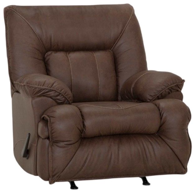 Franklin™ Henson Commodore Cocoa Manual Rocker Recliner-0