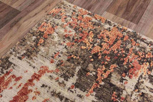 Rizzy Home Premier Brown 5'x8' Rectangular Rug-2