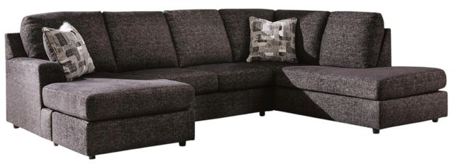 Signature Design by Ashley® Lentiz 2-Piece Onyx Left-Arm Facing Sectional and Chaise-0