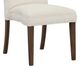 Fairfield® Customizable Entree Dining Pull Short Back Armless Stack Chair with Tobacco Legs-2