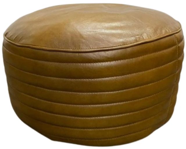 Nest Home Collections Kabir Brown Pouf-0