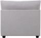 Coaster® Cambria Grey Armless Chair-2