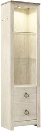 Signature Design by Ashley® Willowton 4-Piece Whitewash Entertainment Center with Fireplace-1