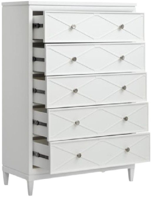 Magnussen Home® Springhouse Whisper White Drawer Chest-3