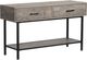 Magnussen Home® Fenwick Whitetail Brown Rectangular Sofa Table with Matte Black Base-0