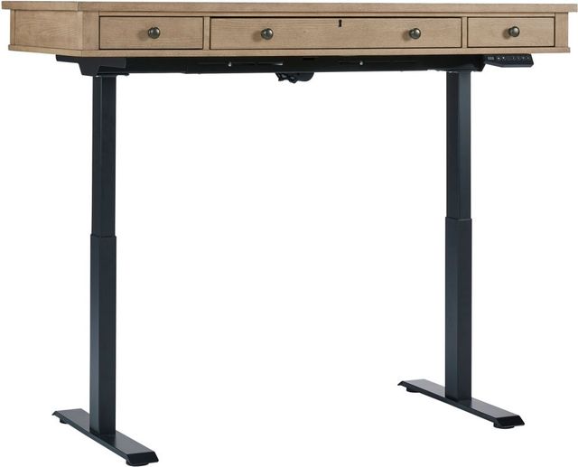aspenhome® Emerson Light Elm 60" Lift Desk-2