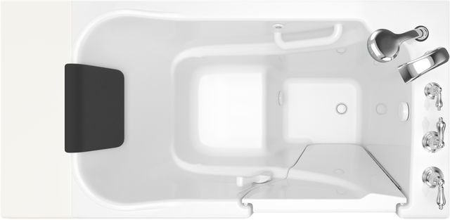 American Standard Premium Series White Alcove Walk-In Soaking Bathtub-2