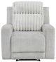Homelegance® Benton Light Gray Manual Recliner-2