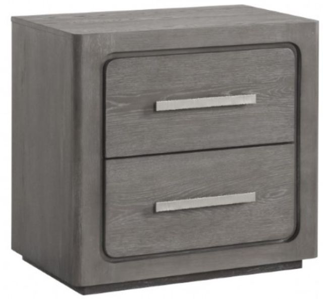 Furniture of America® Crowthorne Warm Gray Nightstand-0