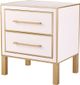 TOV Furniture Emily Pink Lacquer Side Table-0