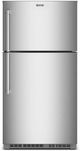 Maytag® 33" 21 Cu. Ft. Fingerprint Resistant Stainless Finish Top Freezer Refrigerator with Ice Maker-0