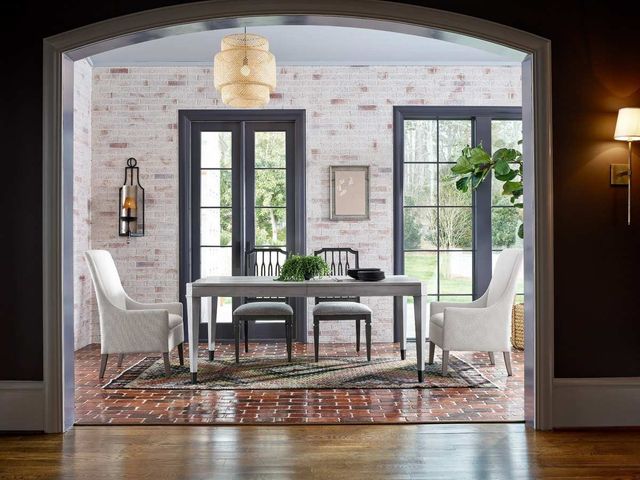 Clearance Universal Explore Home™ Midtown Flannel Dining Table-4