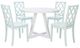 Powell® Maui 5-Piece Mint/White Dining Table Set-0