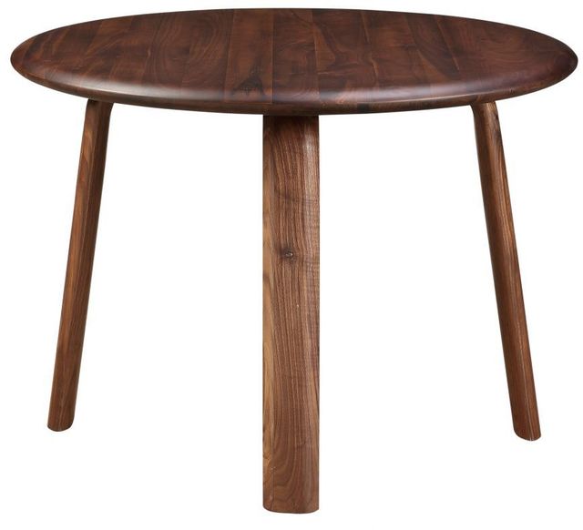 Moe's Home Collection Malibu Walnut Round Dining Table-0