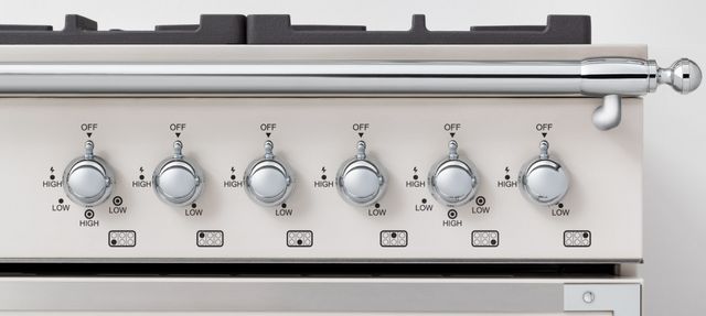 Bertazzoni Heritage Series 36" Fingerprint Resistant Stainless Steel Pro Style Dual Fuel Range-3