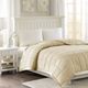 Olliix by Madison Park Ivory All Season Hypoallergenic Microfiber Down Alternative Twin Windom Blanket-3