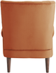 Mazin Furniture Urielle Orange Upholstered Accent Chair-3
