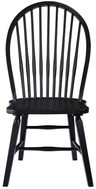 Steve Silver Co. Sommerset Black Windsor Chair-2