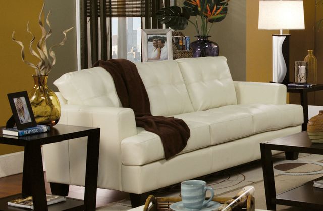 Coaster® Samuel 2-Piece Cream Living Room Set-1