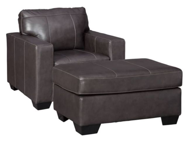 Signature Design by Ashley® Morelos 2-Piece Gray Living Room Set-0