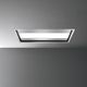 Falmec Nuvola 90 Design+ 36" Scotch Brite Stainless Steel Island Range Hood-1