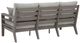 Signature Design by Ashley® Hillside Barn Brown/Gray Fabric/Wooden Outdoor Sofa-3