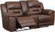 Signature Design by Ashley® Stoneland Chocolate Power Reclining Loveseat with Console-0