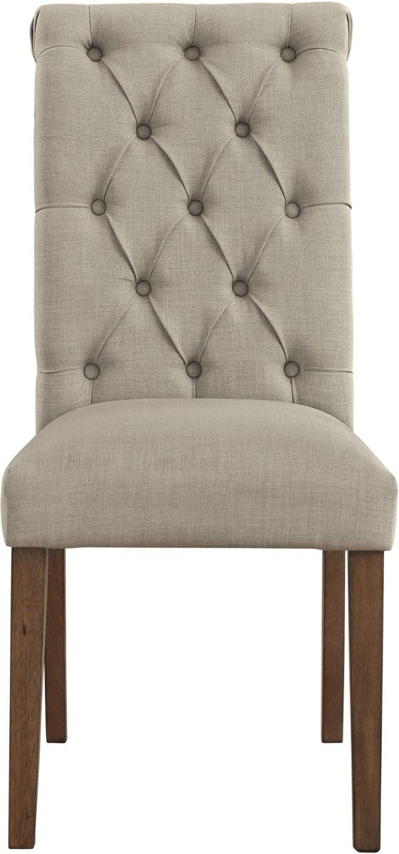 Signature Design by Ashley® Harvina 2-Piece Beige Dining Chair Set-2