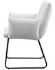 Coaster® Ackland Light Gray/Black Arm Chair-3