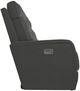 La-Z-Boy® Baron Blue Grey Leather Power Wall Reclining Loveseat with Headrest-3