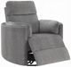 ACME Furniture Sagen Charcoal Manual Swivel Glider Recliner -4