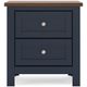 Signature Design by Ashley® Landocken Blue/Brown Nightstand-2