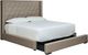 Signature Design by Ashley® Branzton Taupe Queen Upholstered Panel Storage Bed-3