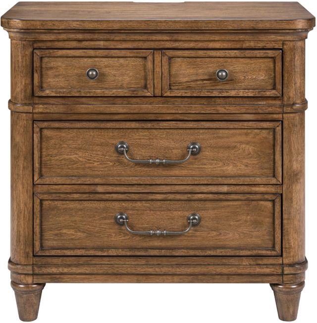 Liberty Furniture Harrison Heights Sienna Nightstand with Charging Station-2