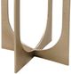 Bassett Mirror Ava Champagne Gold Accent Table-3