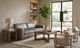 Bernards Flint Brown End Table-1