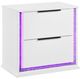 Homelegance® Lumin White Nightstand-0