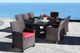 CabanaCoast® Customizable Venice Cast Aluminum Outdoor Rectangular Dining Table-2