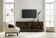 Hooker® Furniture Commerce and Market Dark Swirl/Medium Natural Entertainment Console-1