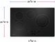 GE Profile™ 30" Black Electric Cooktop-2