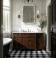 Renwil® Venus White Marble Accent Mirror-1