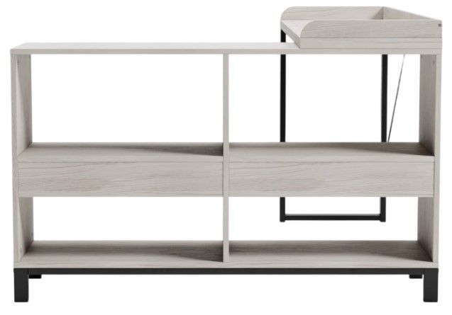 Signature Design by Ashley® Bayflynn Black/White Desk-4