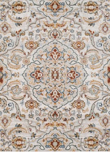 Surya Oushak Beige/Orange 5'x7' Area Rug-0