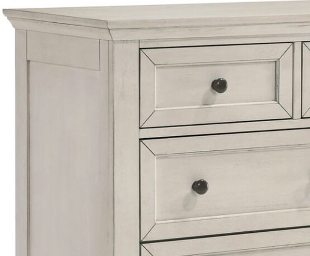 Intercon San Mateo Youth Rustic White Dresser-1