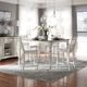 Liberty Furniture Magnolia Manor 5-Piece Antique White/Weathered Bark Optional Gathering Dining Set-1