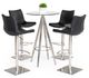 VIG Furniture Modrest Dallas Black/Clear Bar Table-1