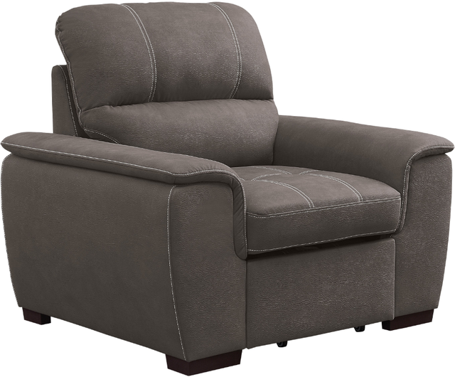 Homelegance Andes Chair With Pull Out Ottoman-1