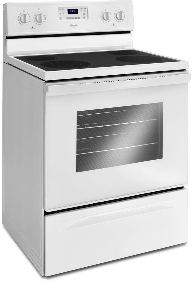 Whirlpool® 30" Freestanding Electric Range-WhiteCLEARANCE