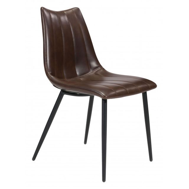 Zuo® Modern Norwich Brown Dining Chair-0